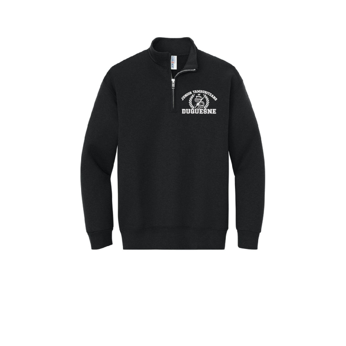 JTD black youth quarter-zip