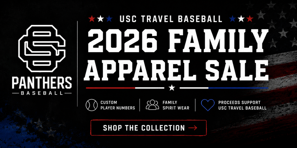 USC Panthers Travel Baseball 2026 Family Apparel Sale