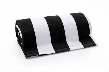 Personalized Striped Beach Towel | Custom Name Towel | Pool & Beach Gift