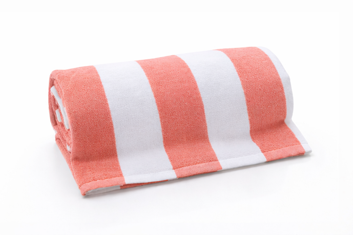 Personalized Striped Beach Towel | Custom Name Towel | Pool & Beach Gift