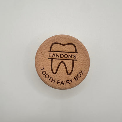 Custom Engraved Tooth Fairy Box
