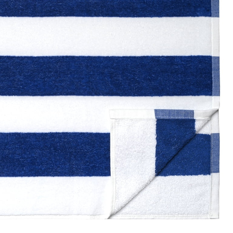 Personalized Striped Beach Towel | Custom Name Towel | Pool & Beach Gift