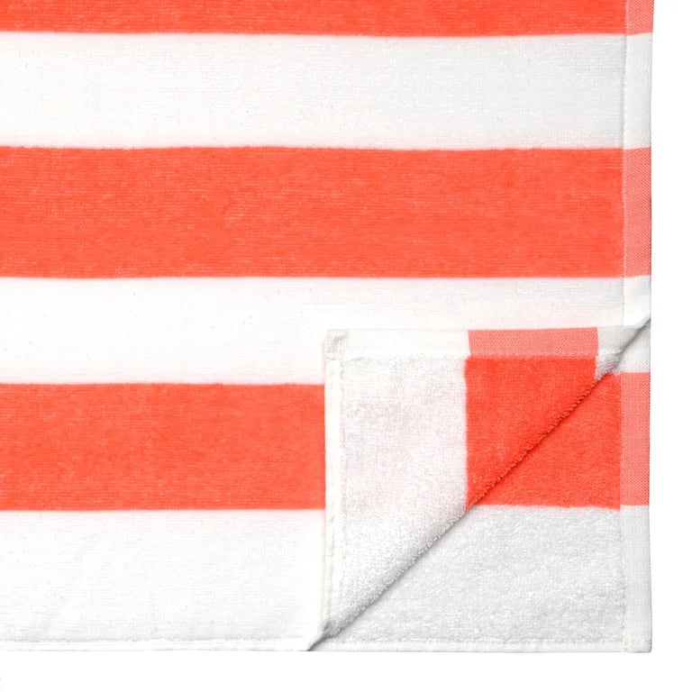 Personalized Striped Beach Towel | Custom Name Towel | Pool & Beach Gift