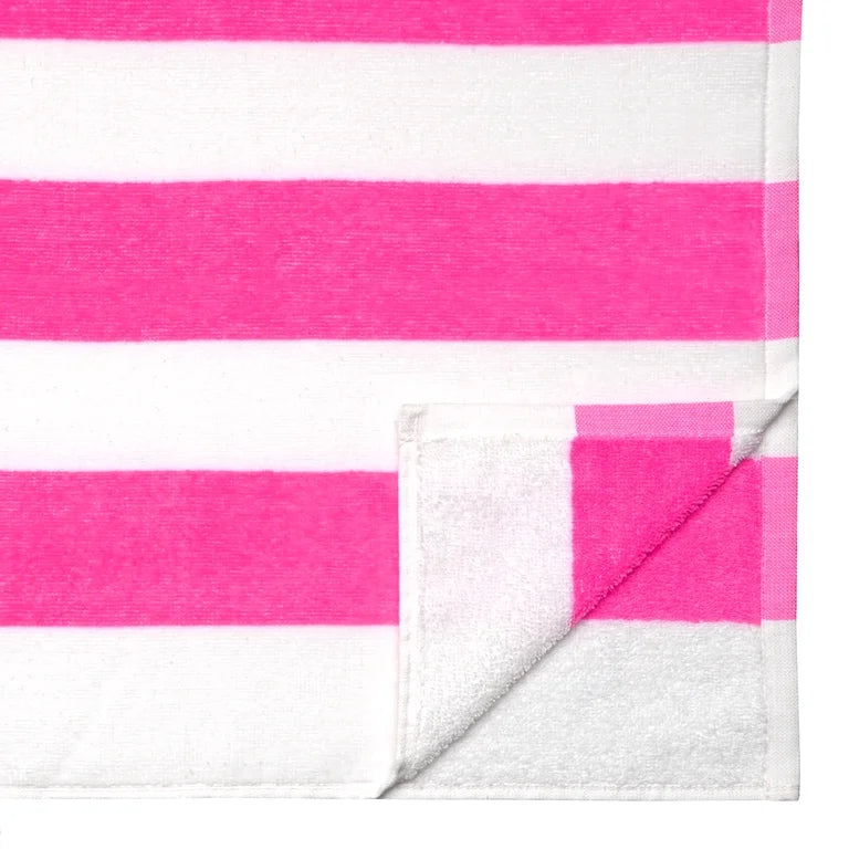 Personalized Striped Beach Towel | Custom Name Towel | Pool & Beach Gift
