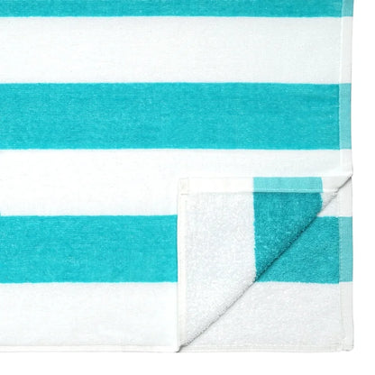 Personalized Striped Beach Towel | Custom Name Towel | Pool & Beach Gift
