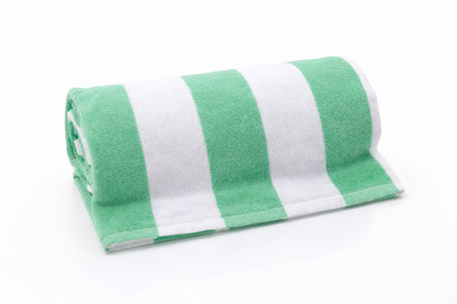 Personalized Striped Beach Towel | Custom Name Towel | Pool & Beach Gift