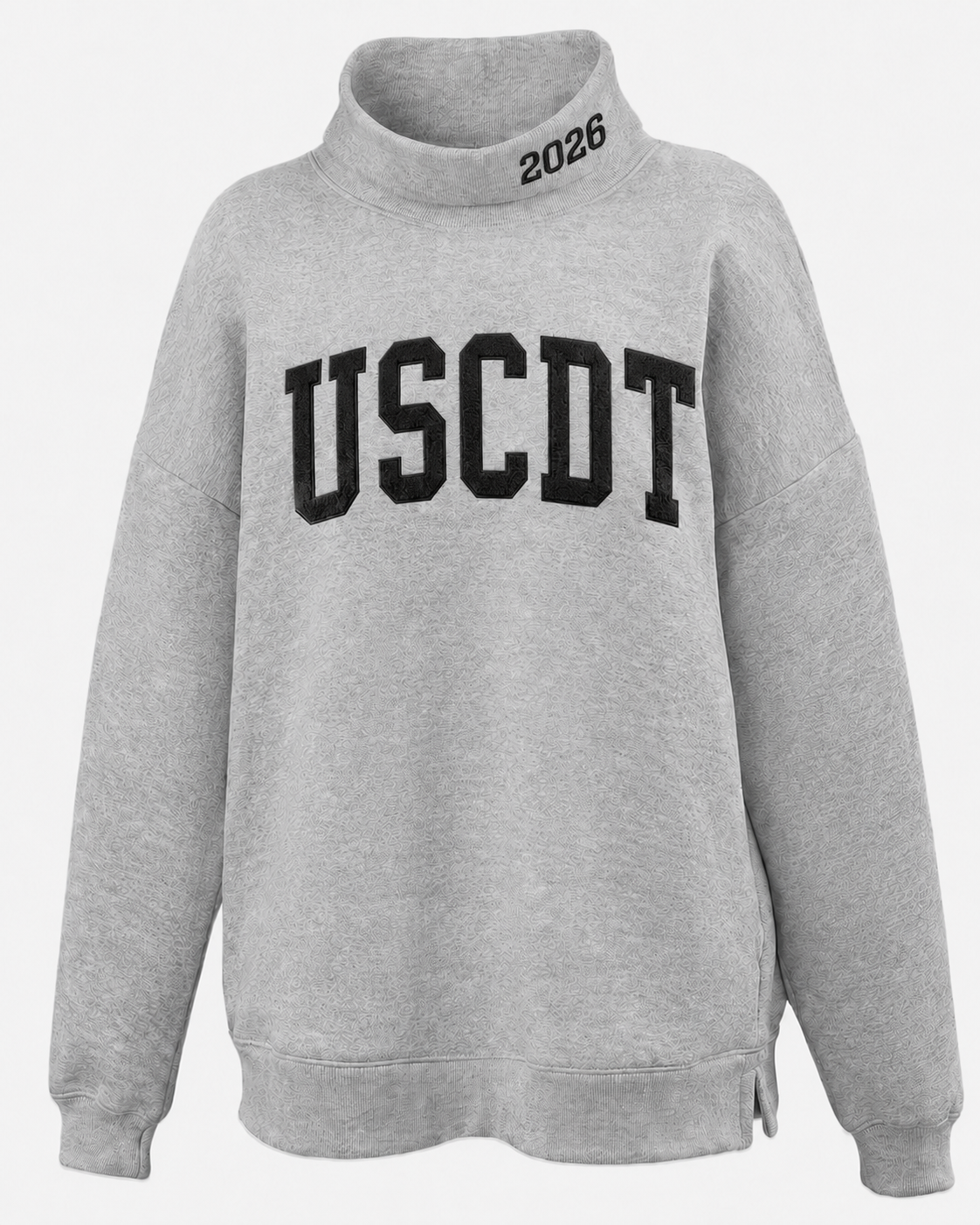 USC Dance Team Grey Mockneck Sweatshirt