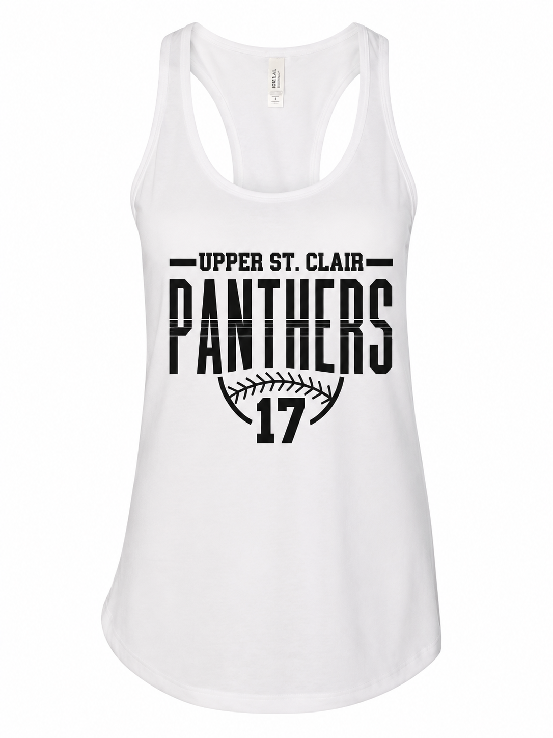 Women's Racerback Tank - Navy