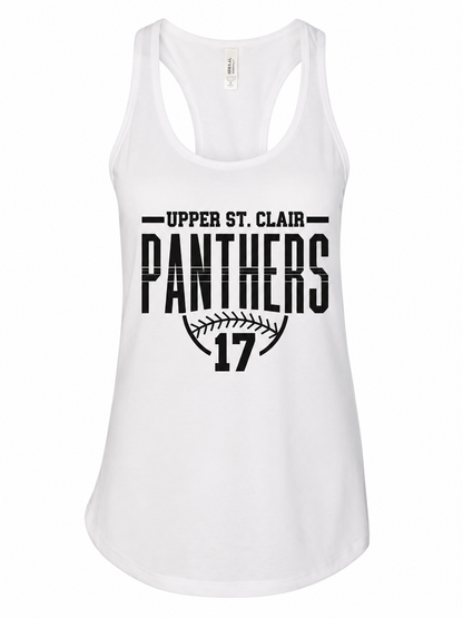 Women's Racerback Tank - Navy
