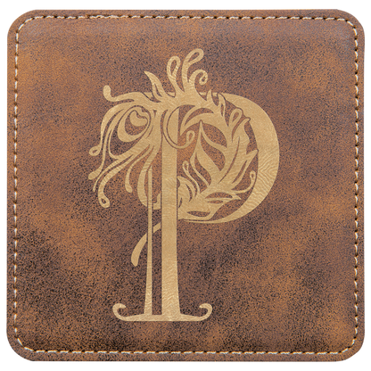 Custom Leather Coasters