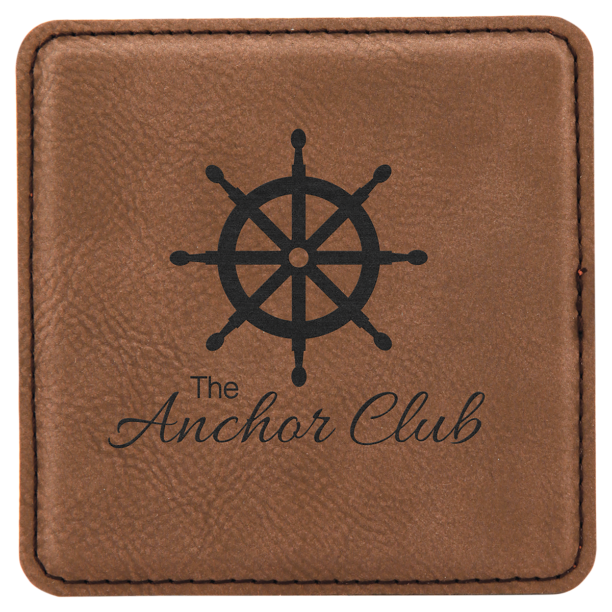 Custom Leather Coasters
