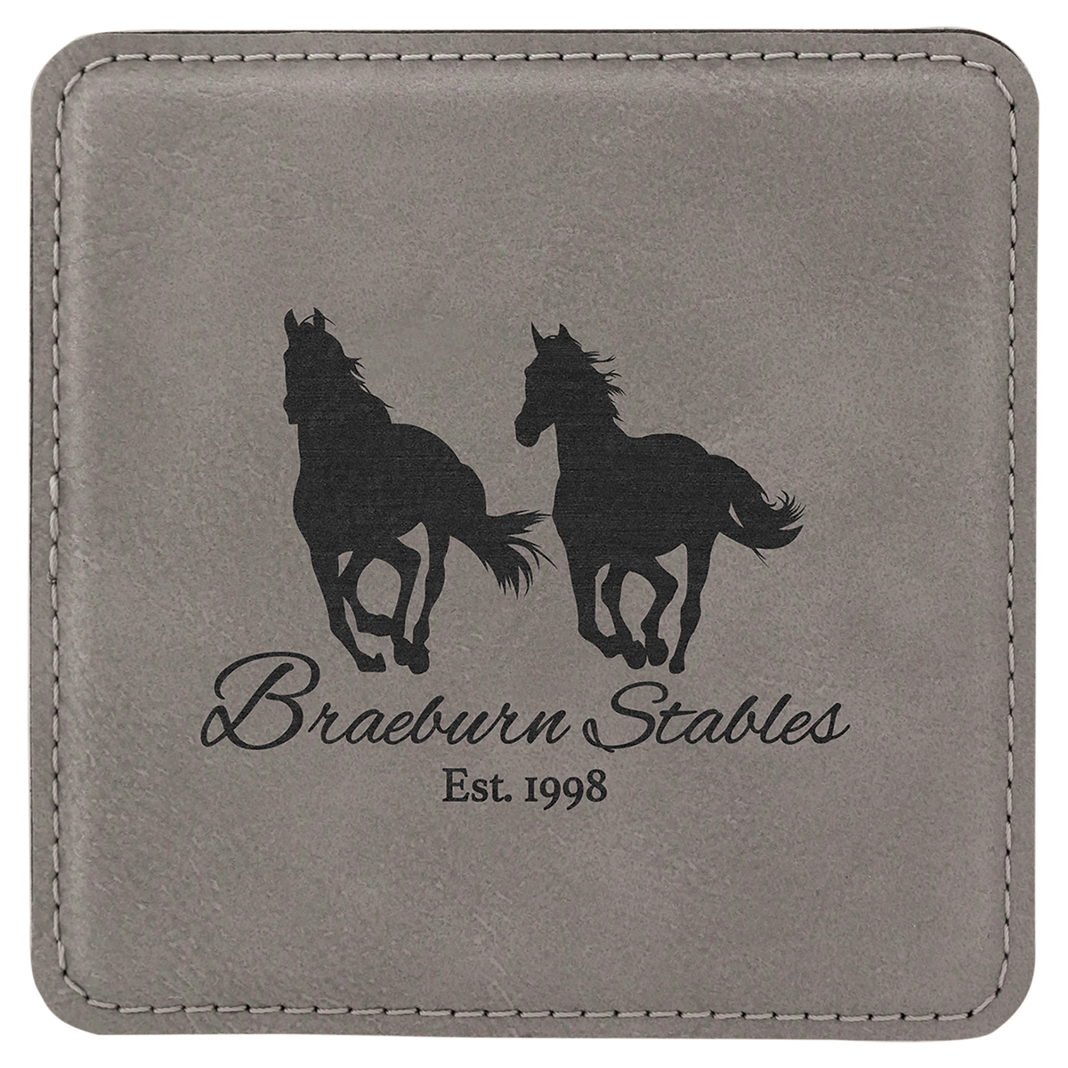 Custom Leather Coasters