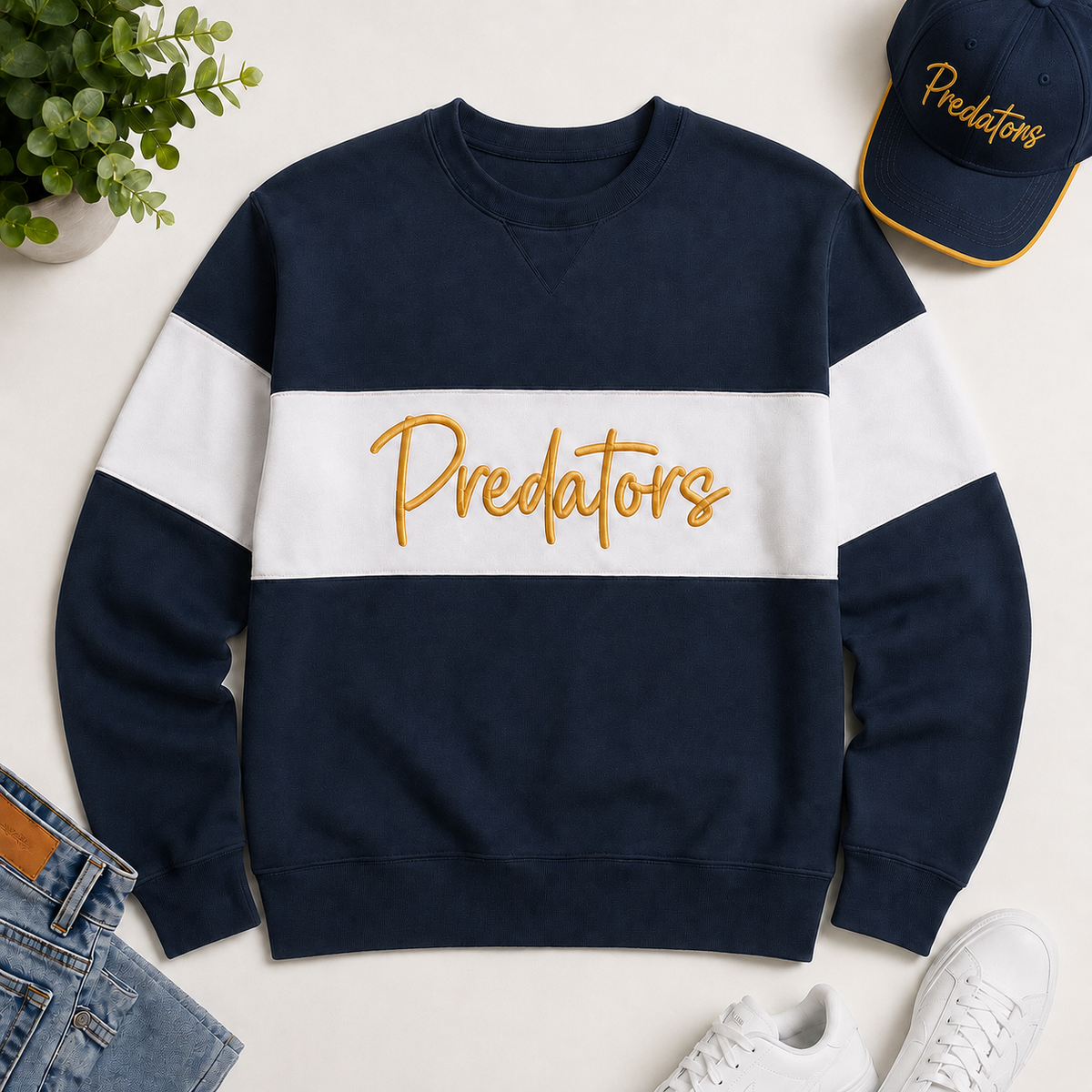 Predators Colorblock Sweatshirt