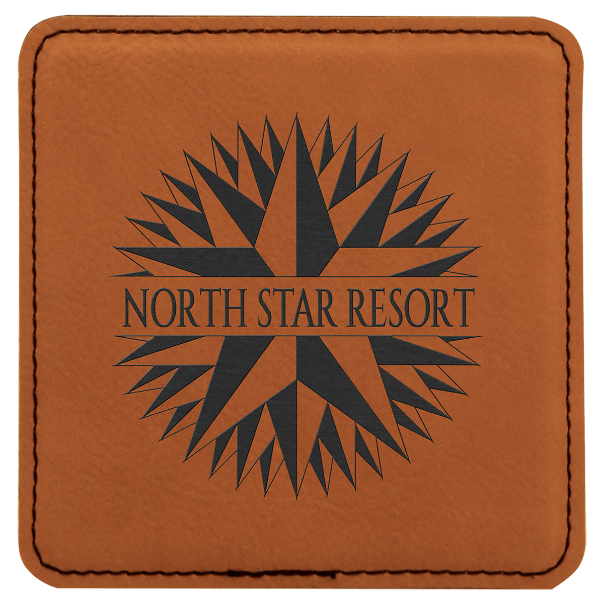 Custom Leather Coasters