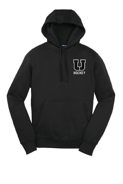 USC Hockey Hoodie - U Hockey left chest design, black