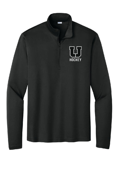 USC Hockey black quarter-zip with U Hockey logo