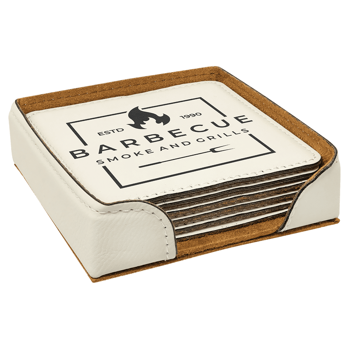 Custom Leather Coasters